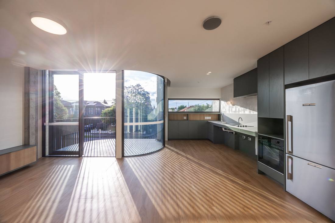 NDIS Apartments — Augusta Street, Glen Huntly — Apartment interior & kitchen